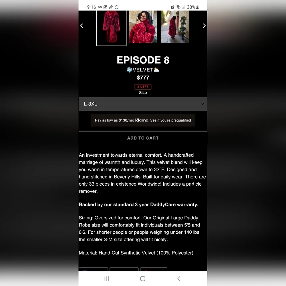 Daddy Robe - Picture 3 of 5